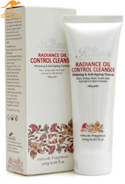 Sữa rửa mặt trắng da và chống lão hóa - Rosanna Radiance Oil Control Cleanser 100g