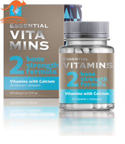Bổ sung vitamin và khoáng chất, tăng cường sức đề kháng Essential Vitamins Vitamins with Calcium