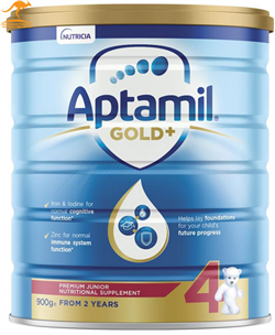 Sữa bột Aptamil Gold+ số 4 cho bé từ 2 tuổi