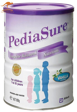 Sữa bột PediaSure cho trẻ bị suy dinh dưỡng ( từ 1 đến 10 tuổi )