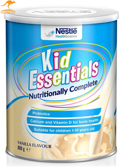 Sữa Kid Essensitals Nestle 800g vị Vani cho trẻ biếng ăn và giúp trẻ tăng cân