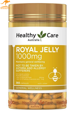 Sữa Ong Chúa Royal Jelly Healthy care (1000mg x 365 viên)