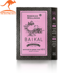 Trà thảo mộc Baikal tea collection. Herbal tea №6 - Hỗ trợ tăng cường chức năng giải độc gan