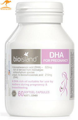 Viên uống bổ sung DHA cho bà bầu - Bio Island DHA For Prenancy