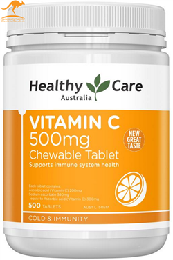 Viên uống bổ sung vitamin C 500 viên/hộp