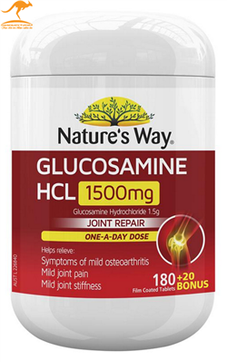 Viên Uống Bổ Xương Khớp Glucosamin Nature's Way 1500mg 180 viên