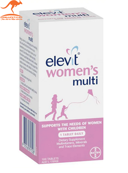 Vitamin Tổng Hợp Elevit cho Phụ Nữ Sau khi Sinh Women's Multi, 100 viên