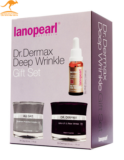 Bộ sản phẩm Chống nhăn, Chống lão hóa Dr Dermax Deep Wrinkle Gift Set
