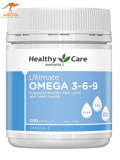 Viên Uống Omega 3-6-9 kết hợp dầu cá, dầu hạt lanh và tinh dầu hoa anh thảo (EPO)